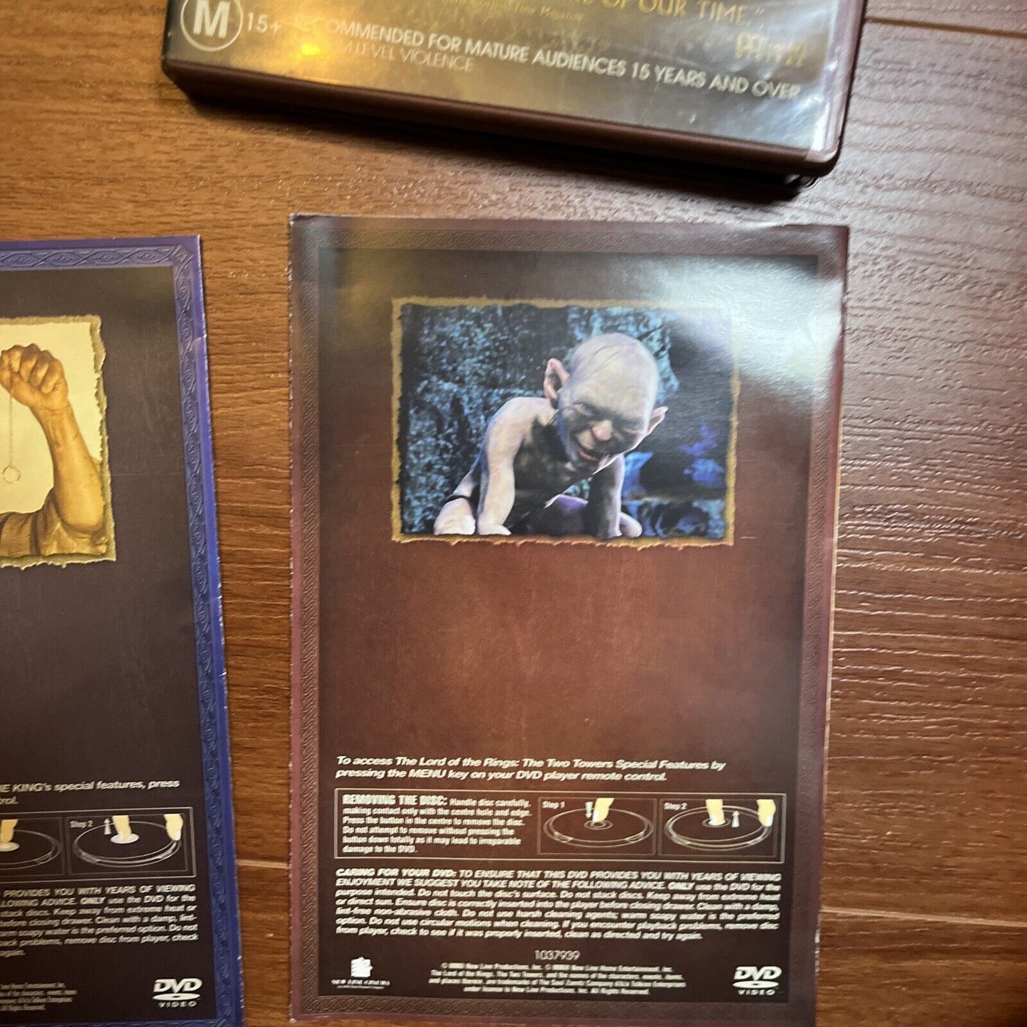 The Lord Of The Rings - Trilogy 3 Movies (DVD, 6-Disc) Region 4