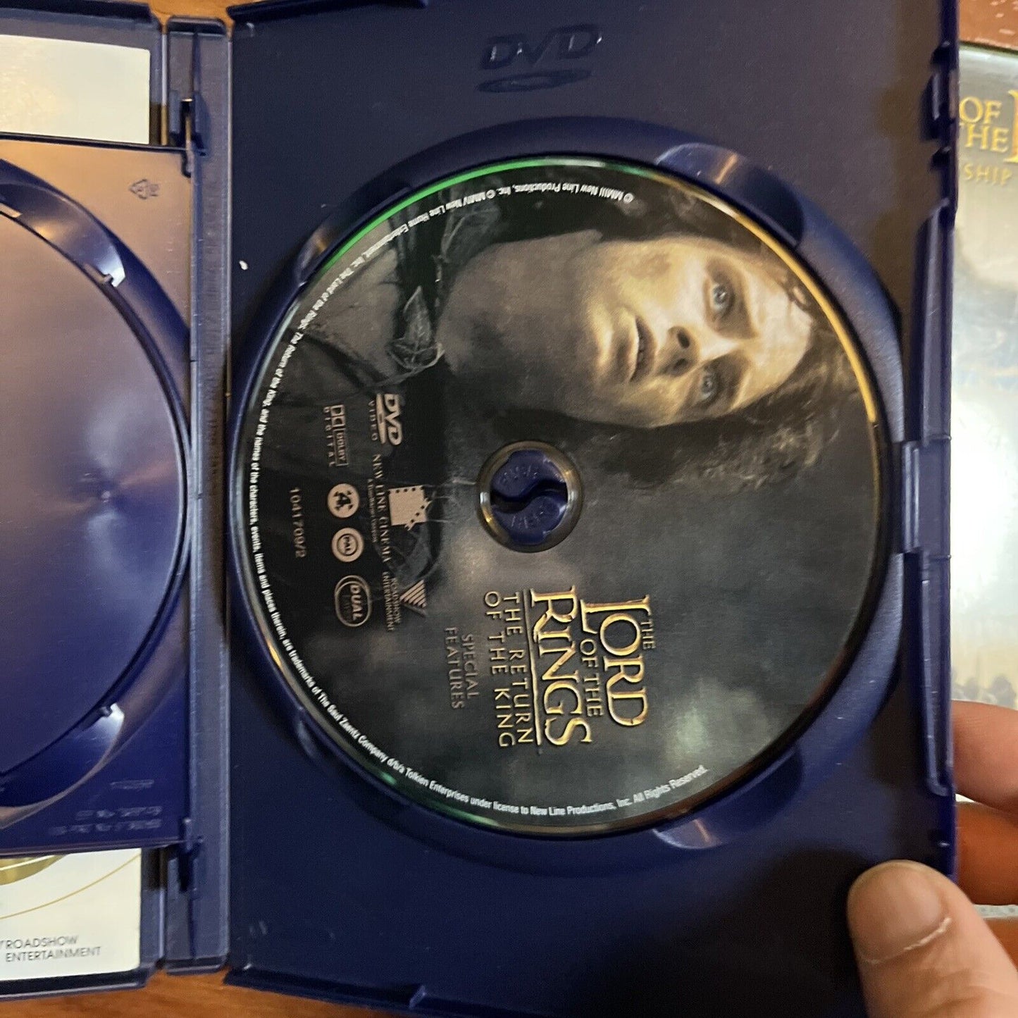 The Lord Of The Rings - Trilogy 3 Movies (DVD, 6-Disc) Region 4