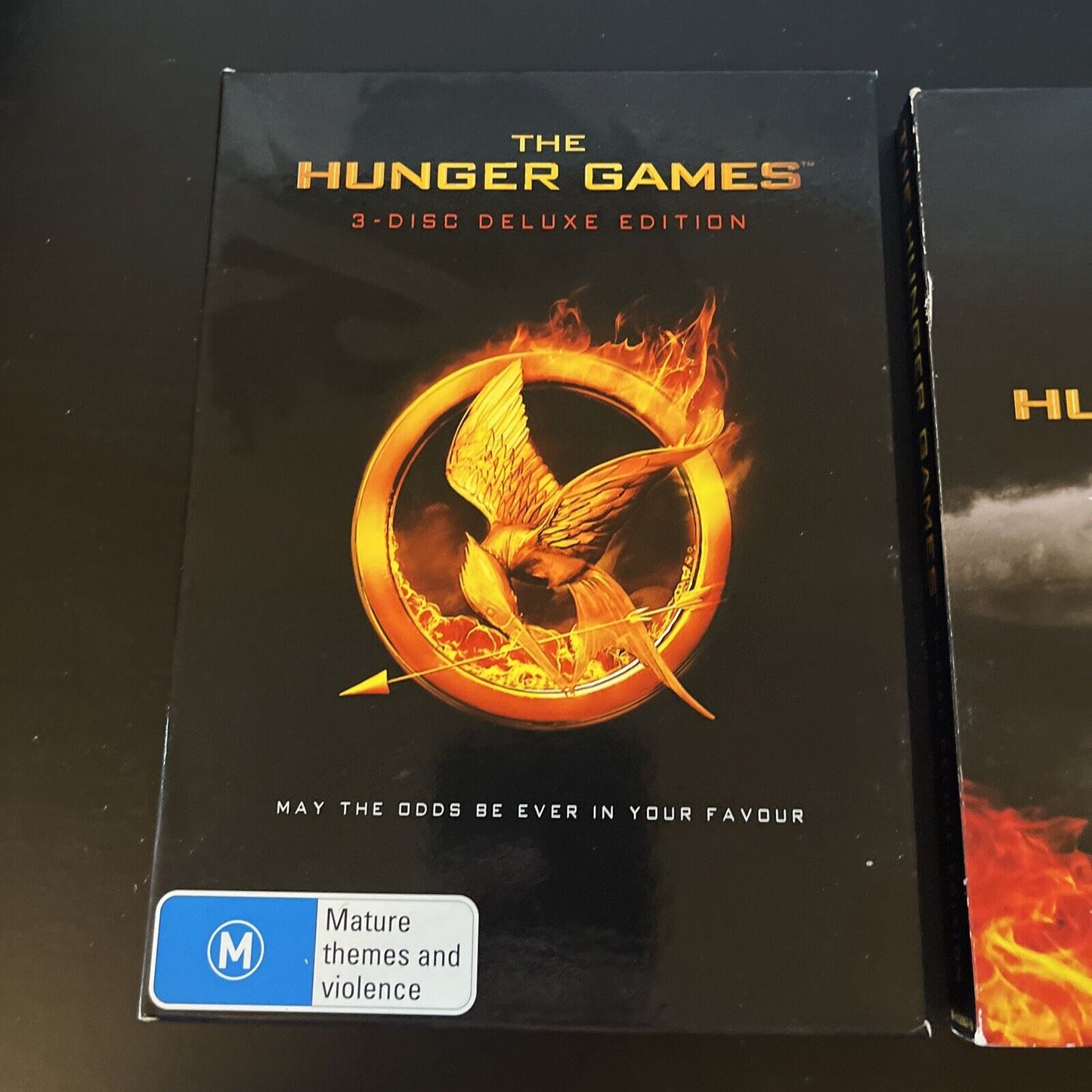 The Hunger Games - Deluxe Edition (DVD, 2011, 3-Disc) Jennifer Lawrence Region 4