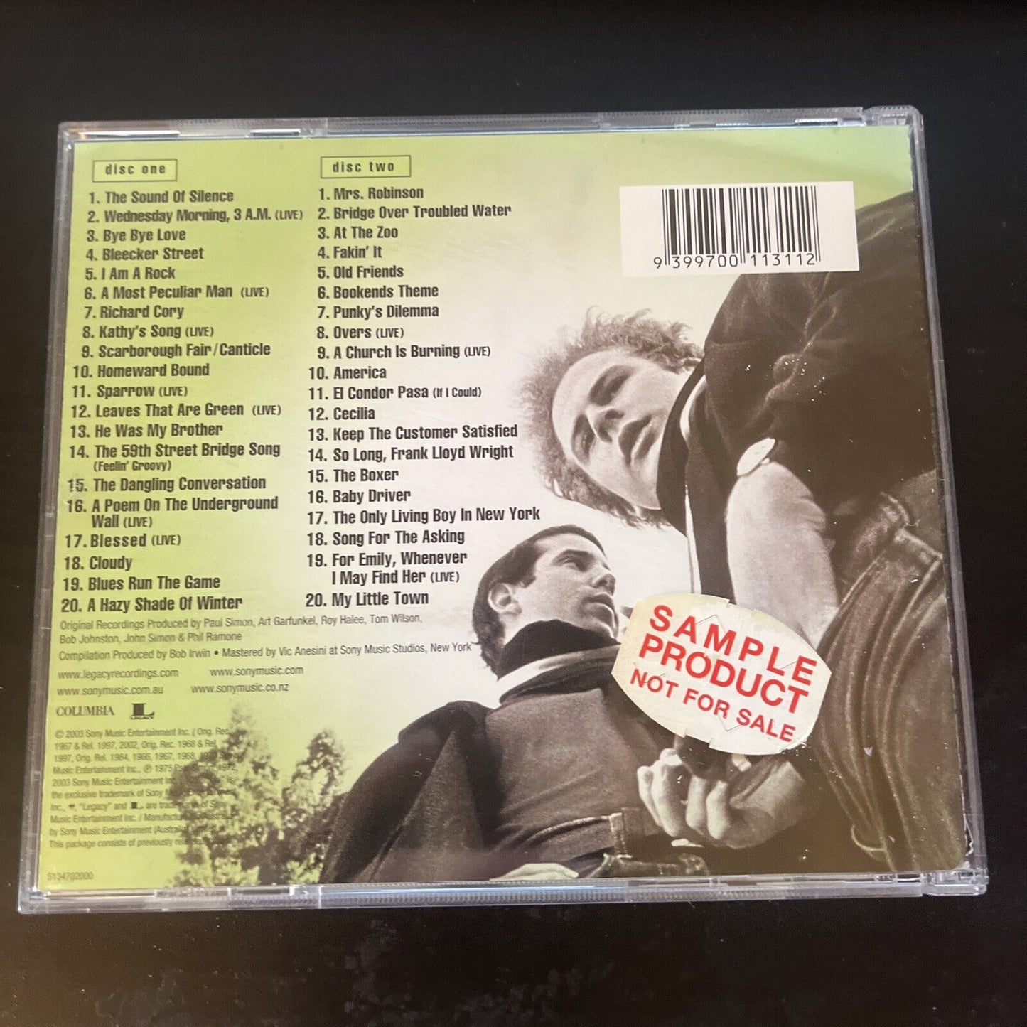 Simon & Garfunkel - The Essential Simon & Garfunkel (CD, 2003)