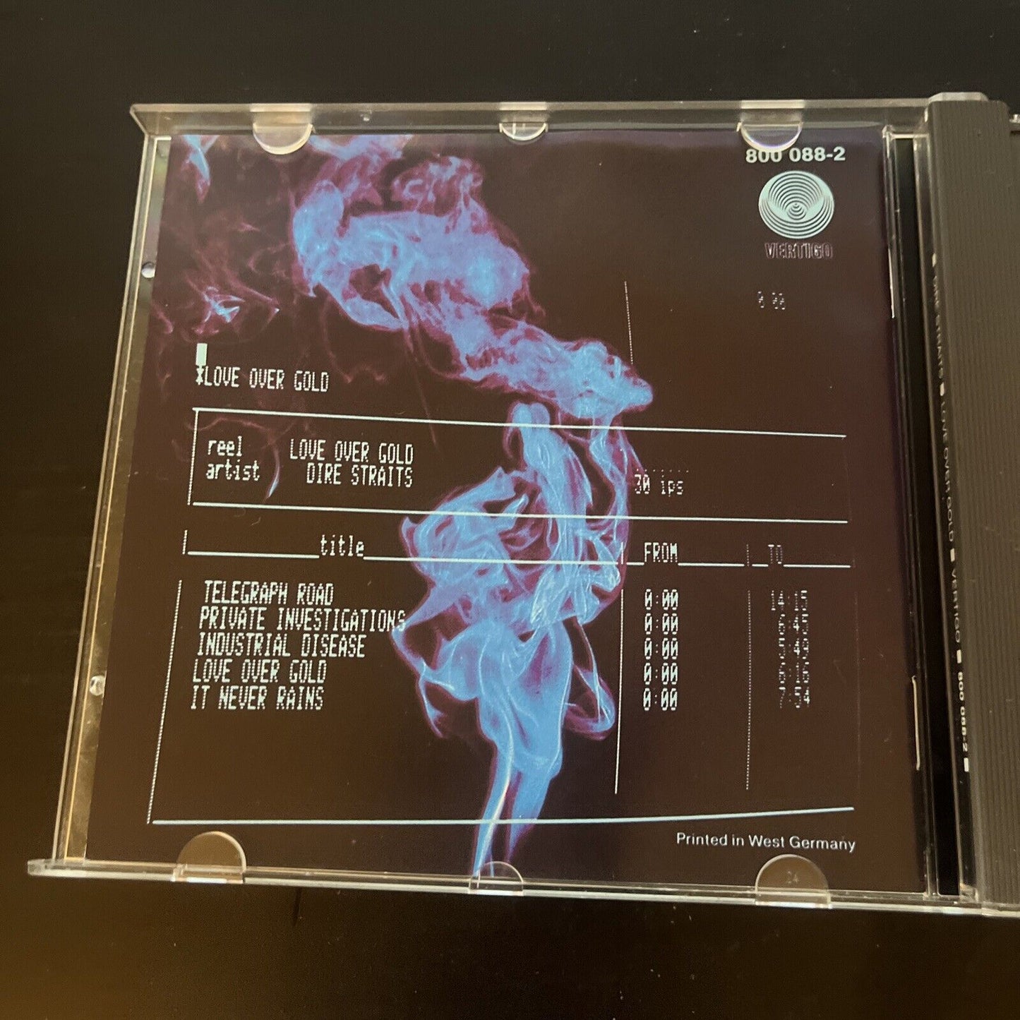 Dire Straits - Love Over Gold (CD, 1982) 800 088-2