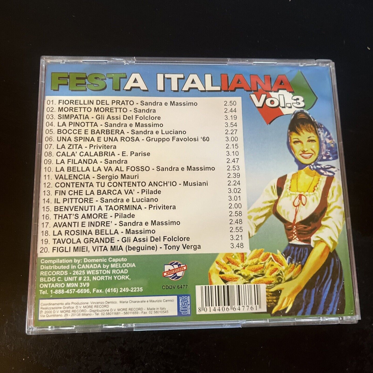 Festa Italiana - Volume 3 (CD, 2000)