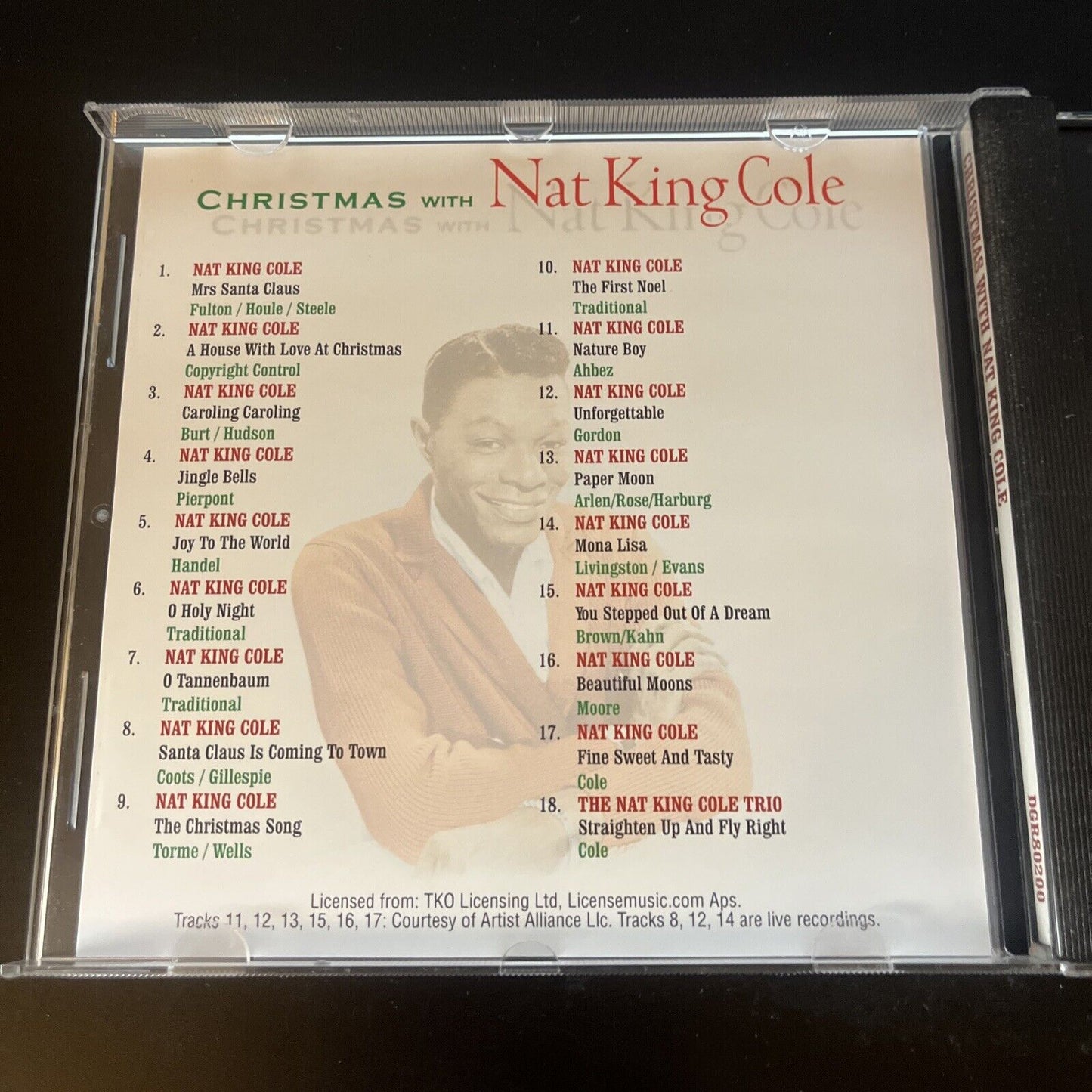 Nat King Cole - Christmas with Nat King Cole (CD, 2006)