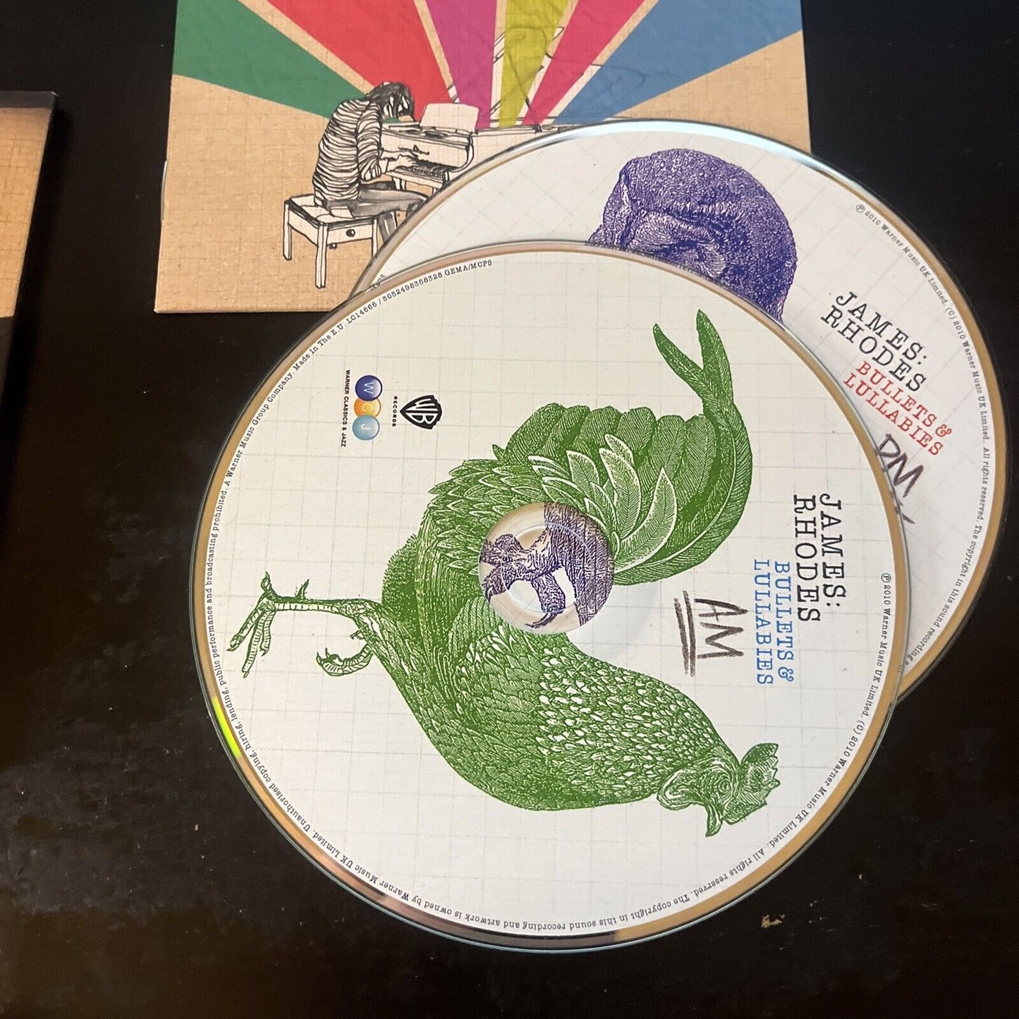 James Rhodes - Bullets & Lullabies (CD, 2010, 2-Disc)