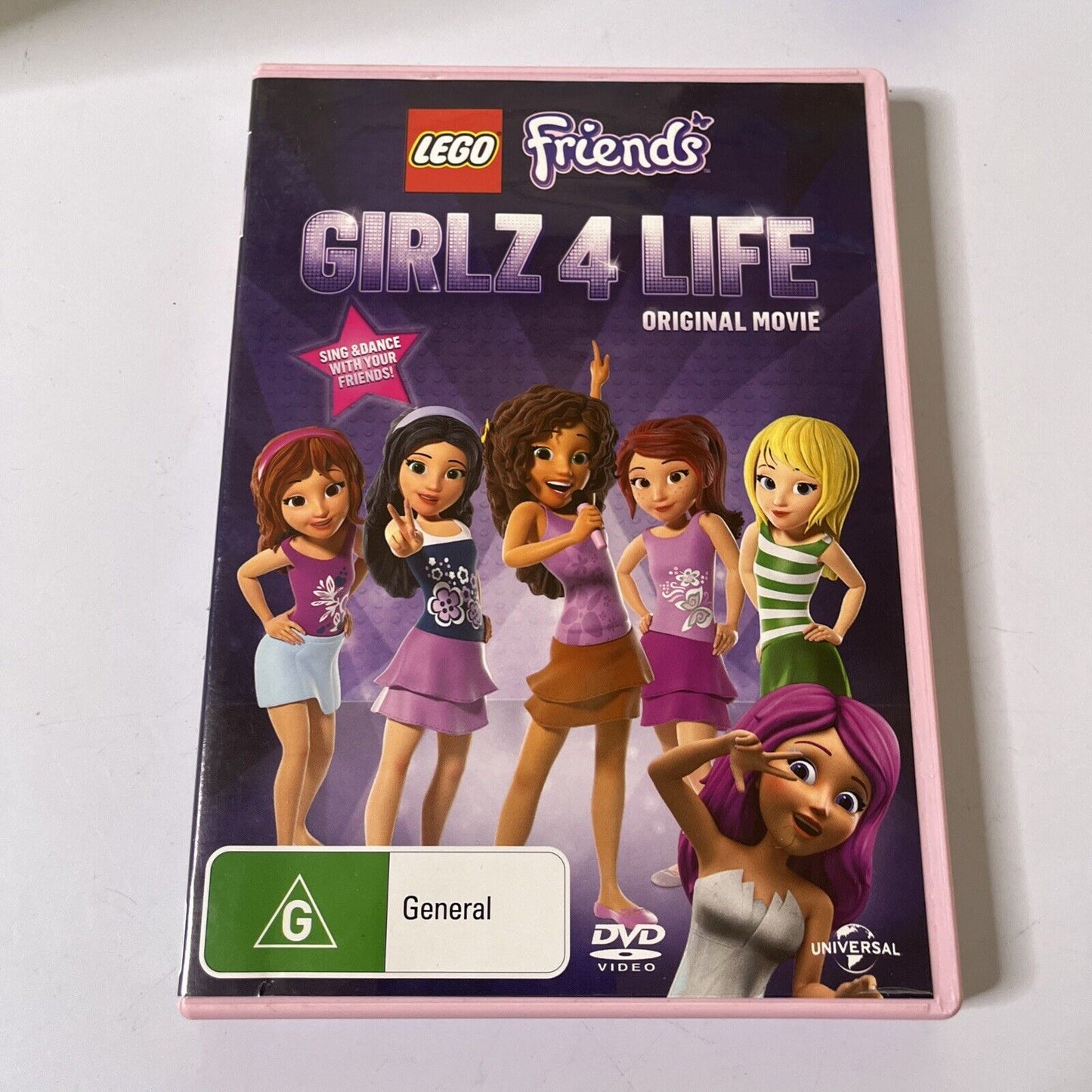 Lego Friends - Girlz 4 Life Movie (DVD, 2015) Region 4 &2