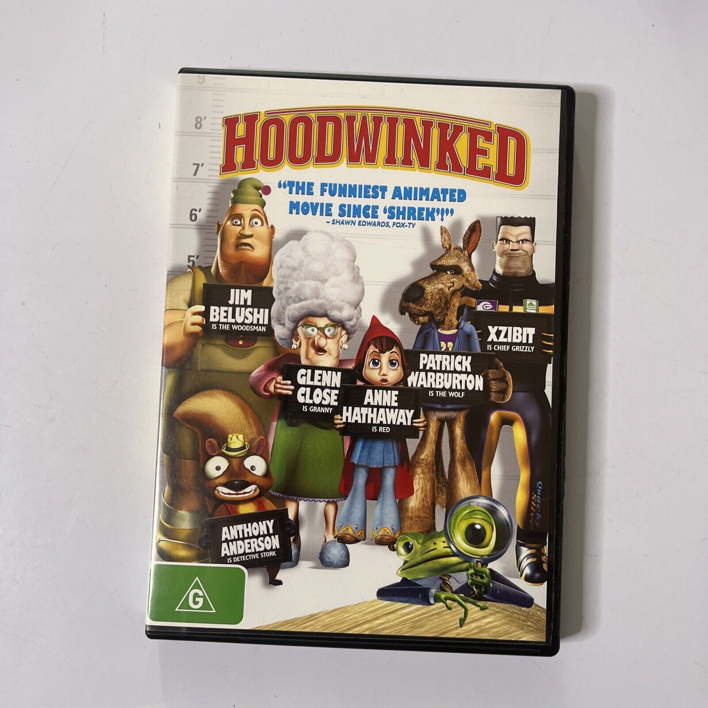 Hoodwinked (DVD, 2005) Glenn Close, Anne Hathaway Region 4