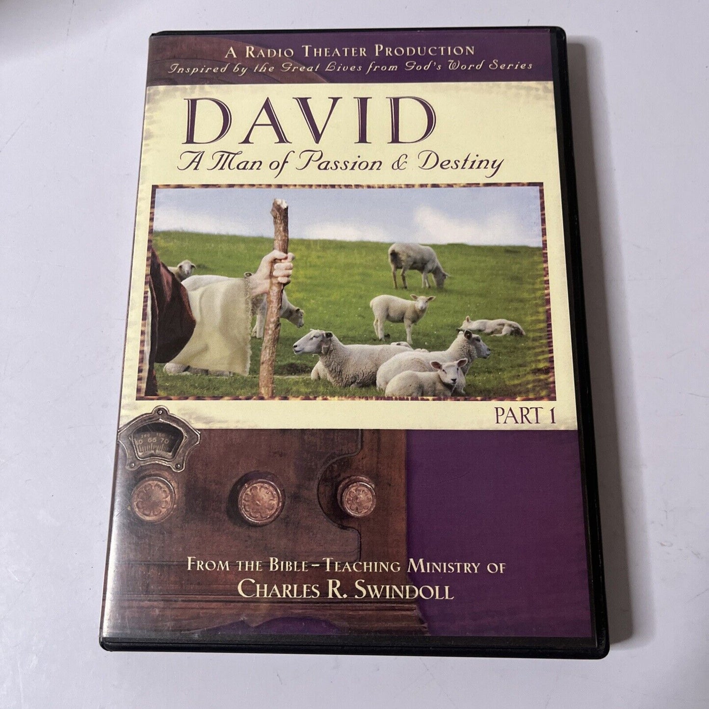 DAVID: A Man Of Passion & Destiny - Part 1 (Audio CD, 2009) Charles R Swindoll