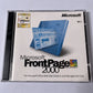 Microsoft FrontPage 2000 PC CDROM Windows 98
