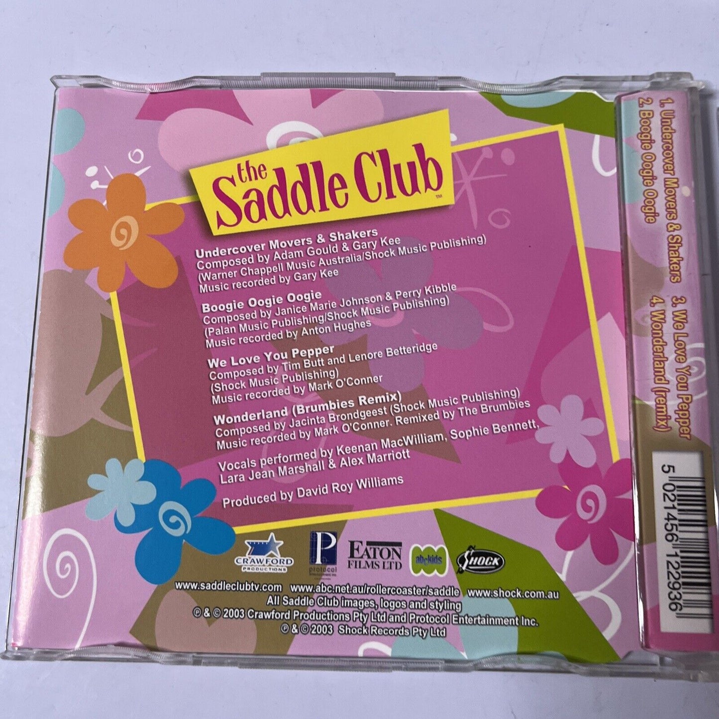 The Saddle Club - Undercover Movers & Shakers / Hello World (CD, 2003, 2-Disc)