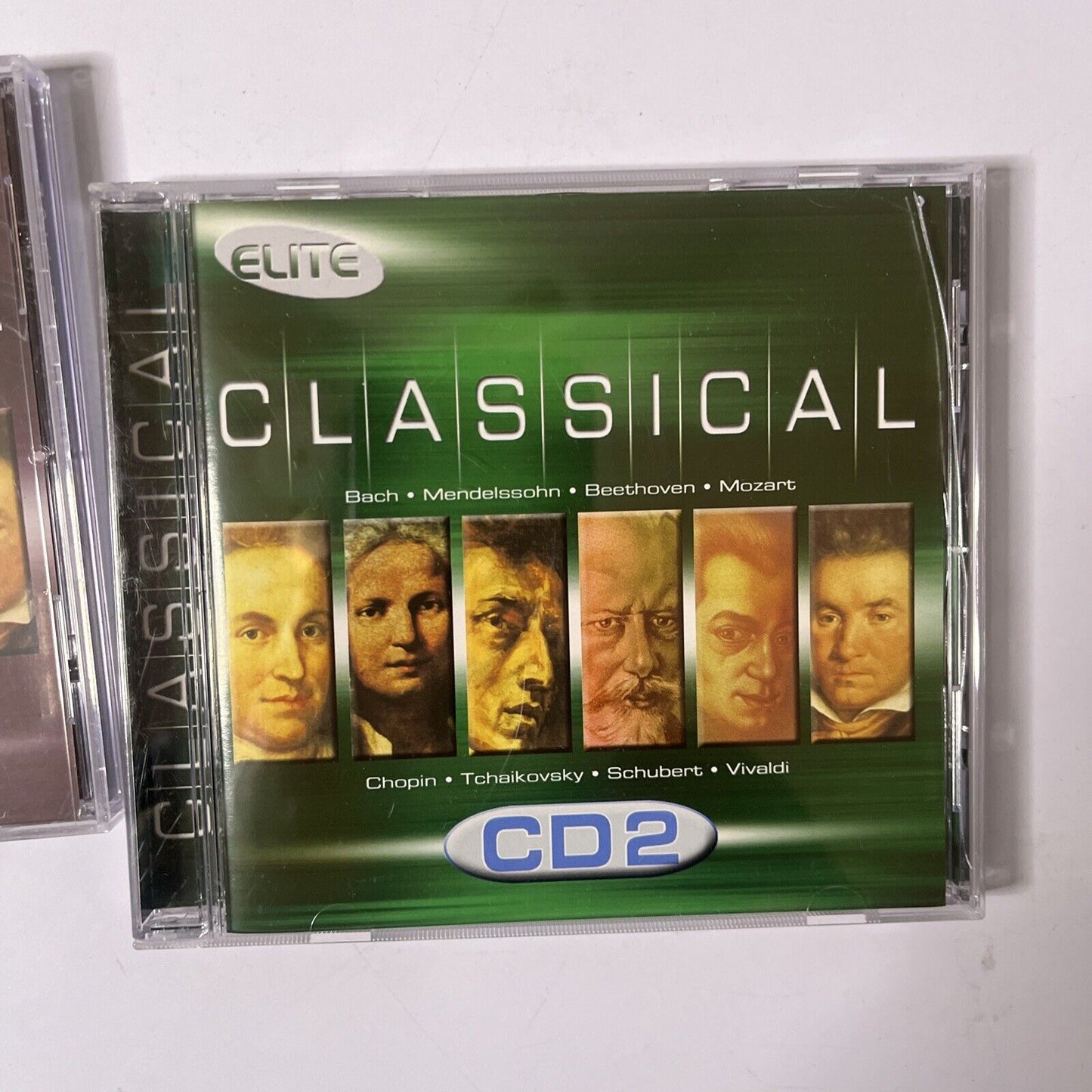 Elite Classical 5 CD Set: Bach, Mendelssohn, Beethoven, Mozart Chopin (CD, 2002)