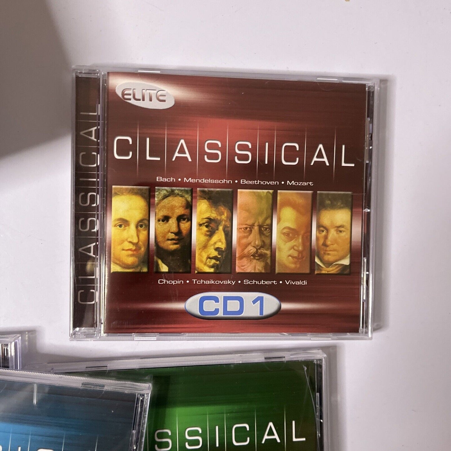 Elite Classical 5 CD Set: Bach, Mendelssohn, Beethoven, Mozart Chopin (CD, 2002)