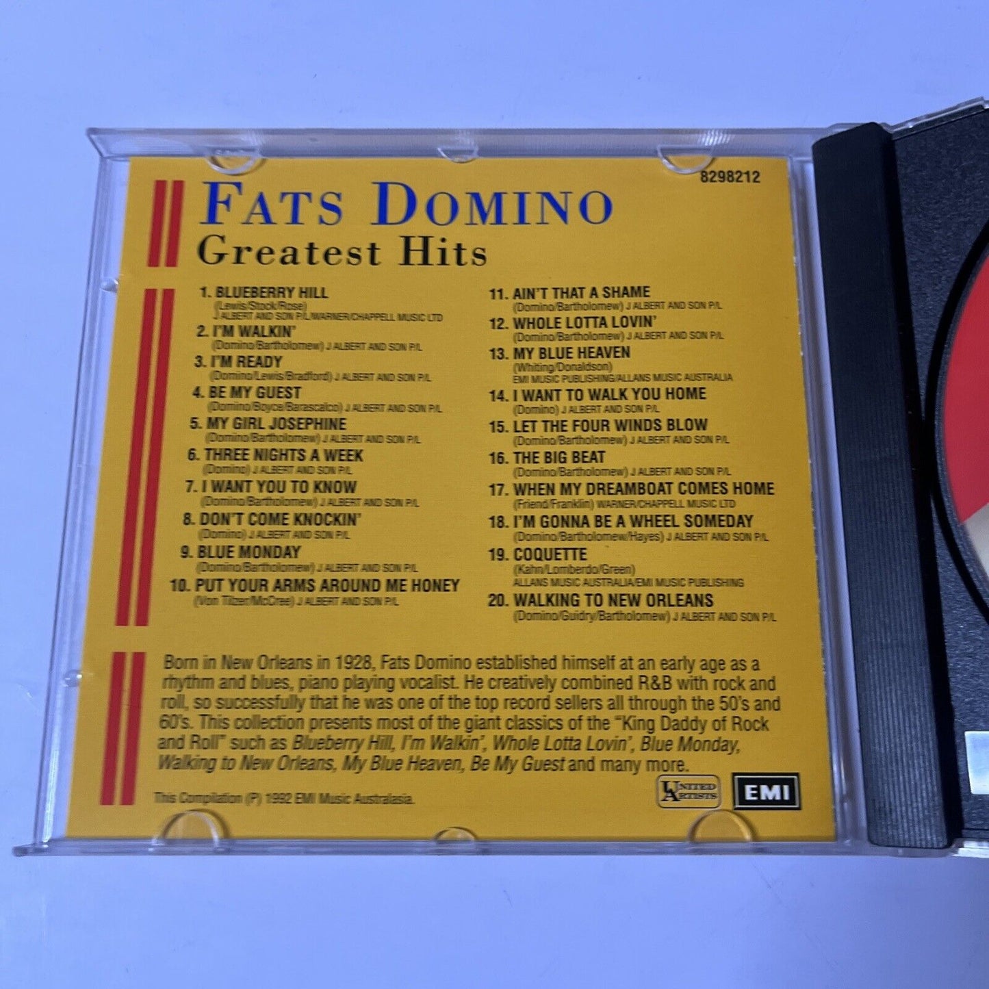 Fats Domino - The Fats Domino Greatest Hits (CD, 1998)