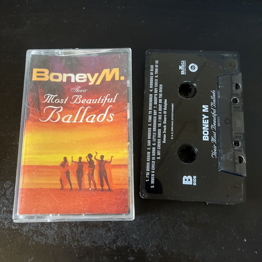 Boney M. - Their Most Beautiful Ballads (Cassette Tape, 2000) Bmg9118