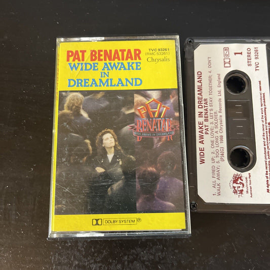 Pat Benatar - Wide Awake In Dreamland (Cassette, 1988) Tvc93261