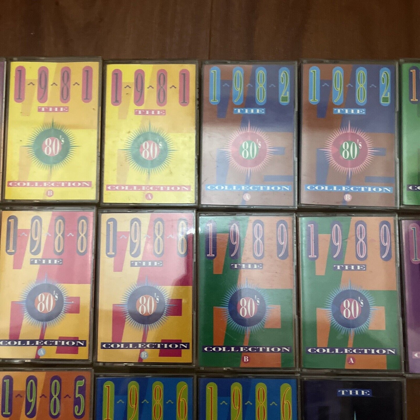 Time Life - The 80's Collection - 21x Cassette Tapes
