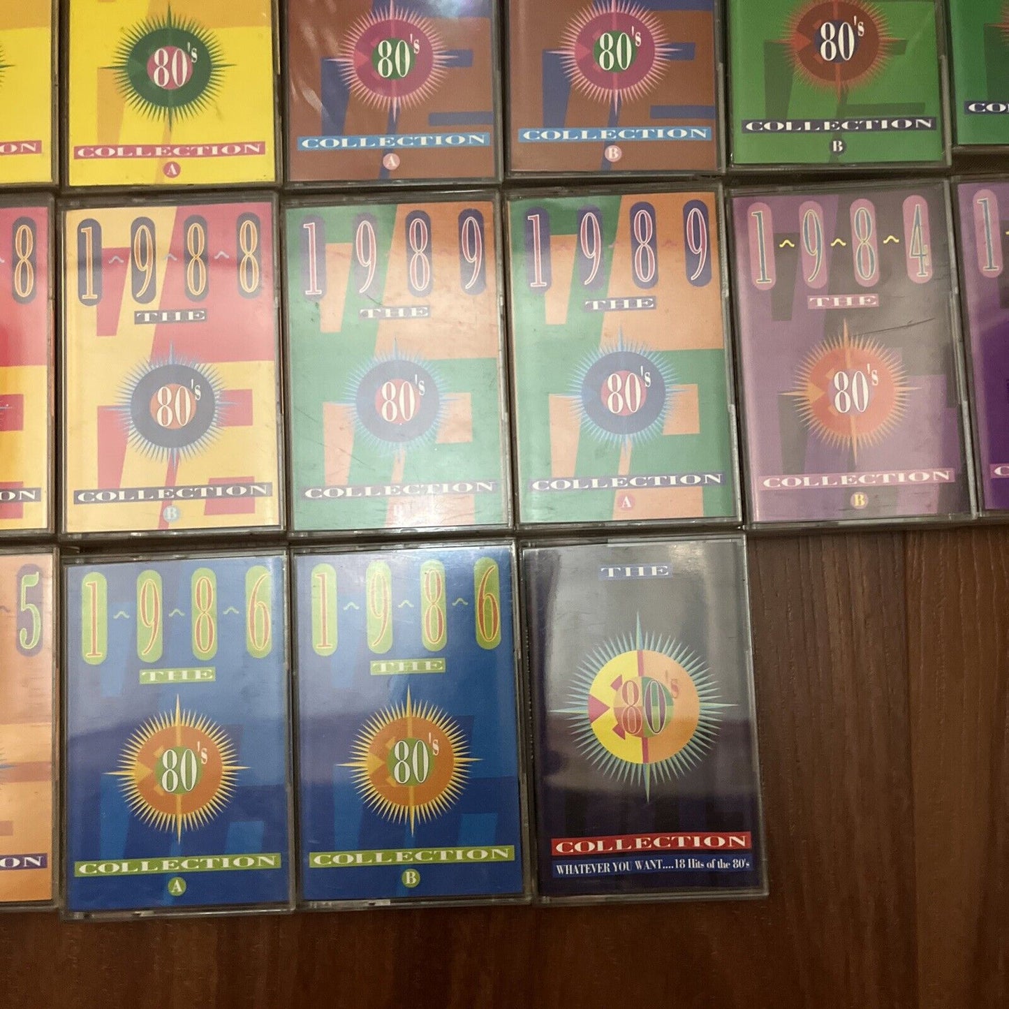 Time Life - The 80's Collection - 21x Cassette Tapes