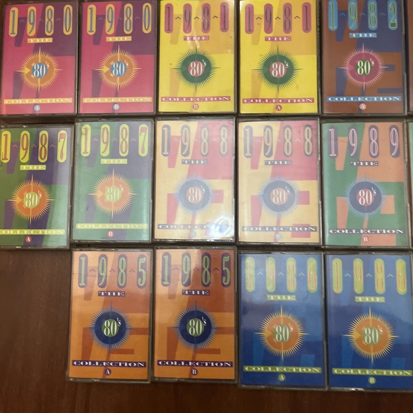 Time Life - The 80's Collection - 21x Cassette Tapes