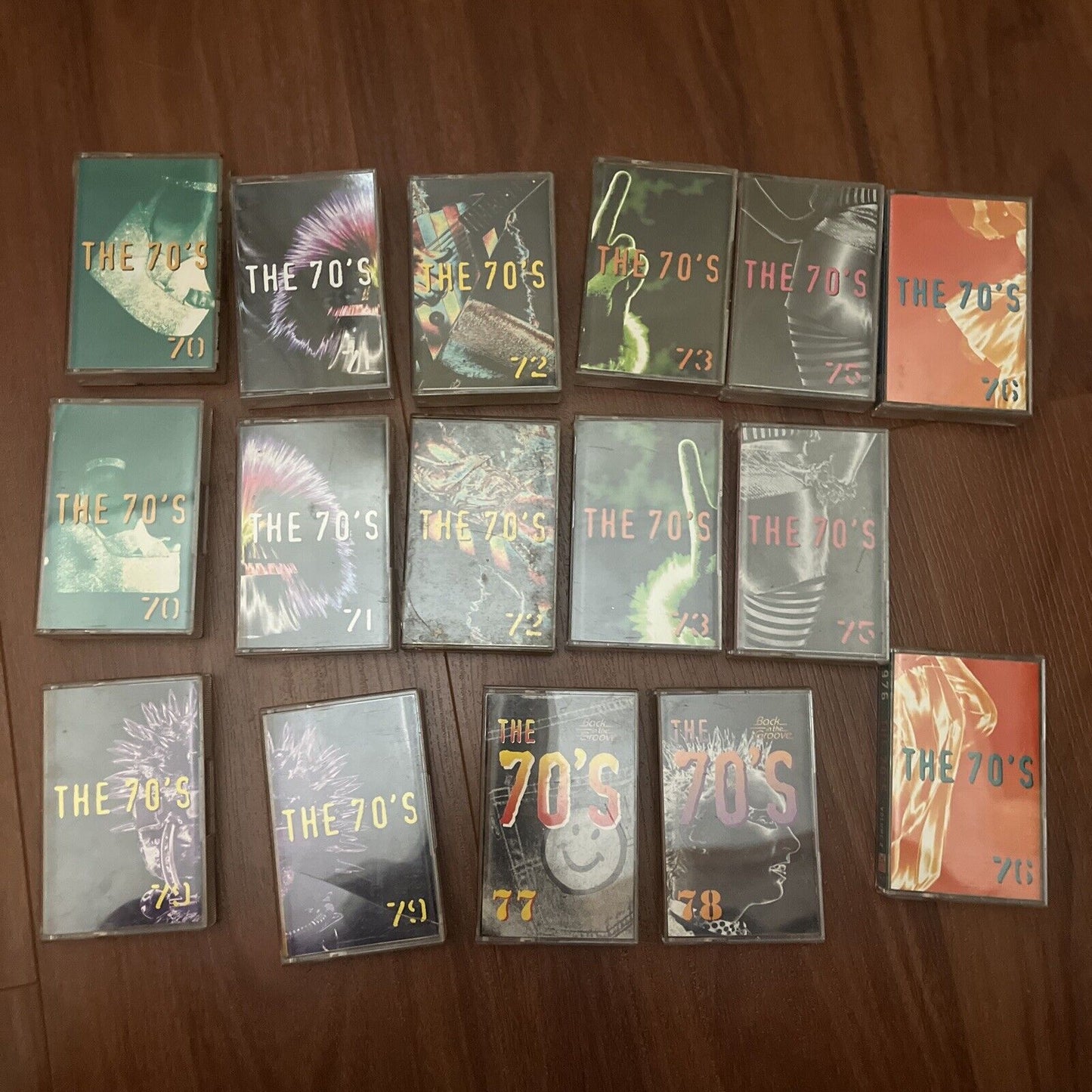Time Life - The 70's Collection - 16 Cassette Tapes
