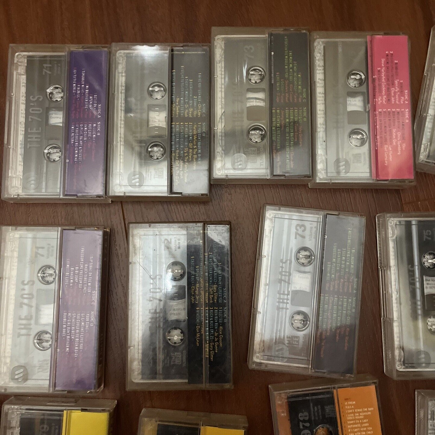 Time Life - The 70's Collection - 16 Cassette Tapes