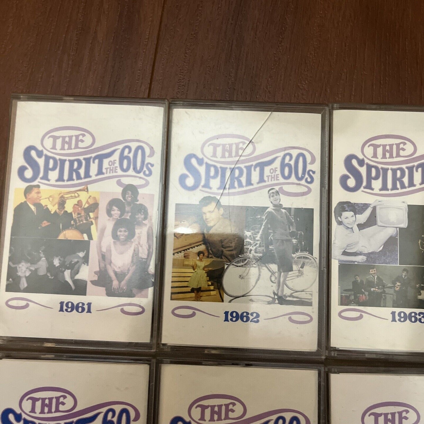 Time Life - The Spirit Of The 60's - Cassette Tape 8-Tapes