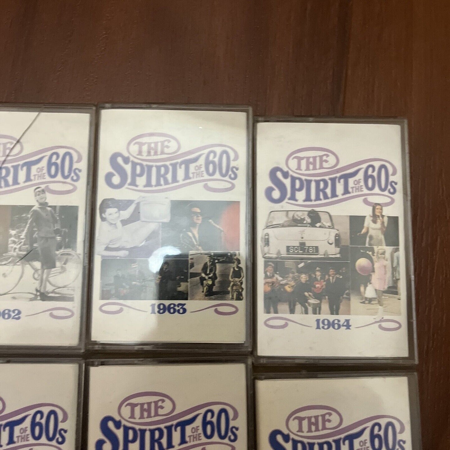 Time Life - The Spirit Of The 60's - Cassette Tape 8-Tapes