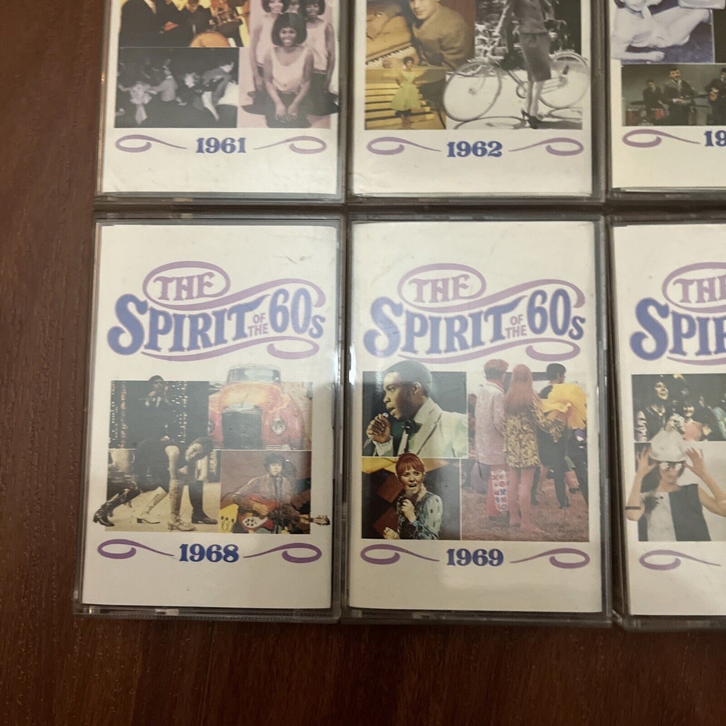 Time Life - The Spirit Of The 60's - Cassette Tape 8-Tapes