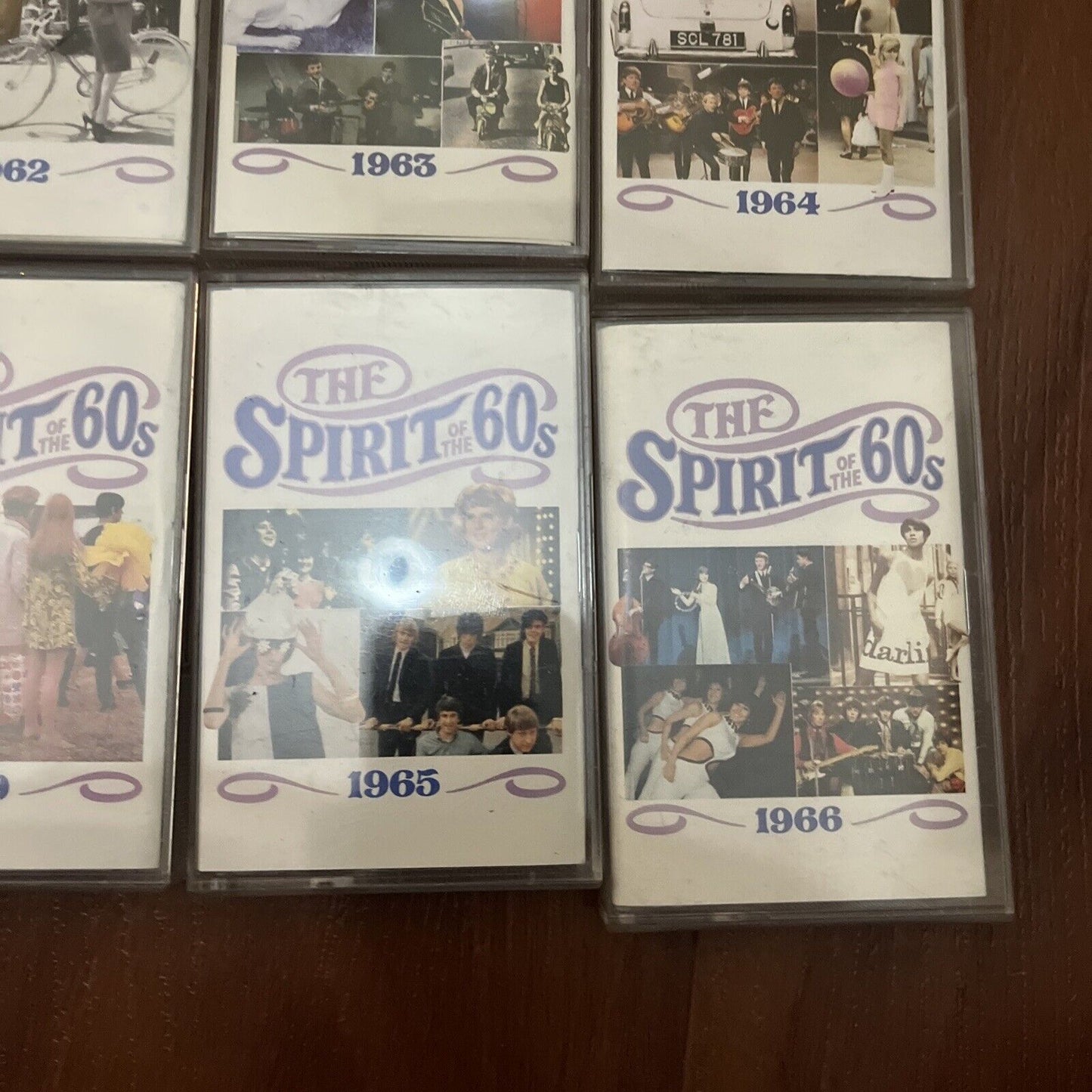 Time Life - The Spirit Of The 60's - Cassette Tape 8-Tapes