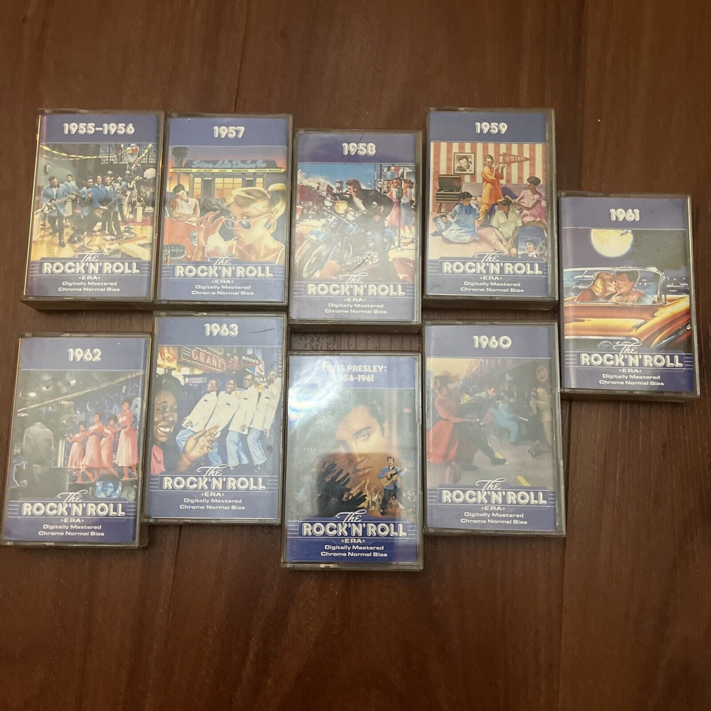Time Life Music - The Rock 'n' Roll Era - Cassette Tape - 9-Tapes
