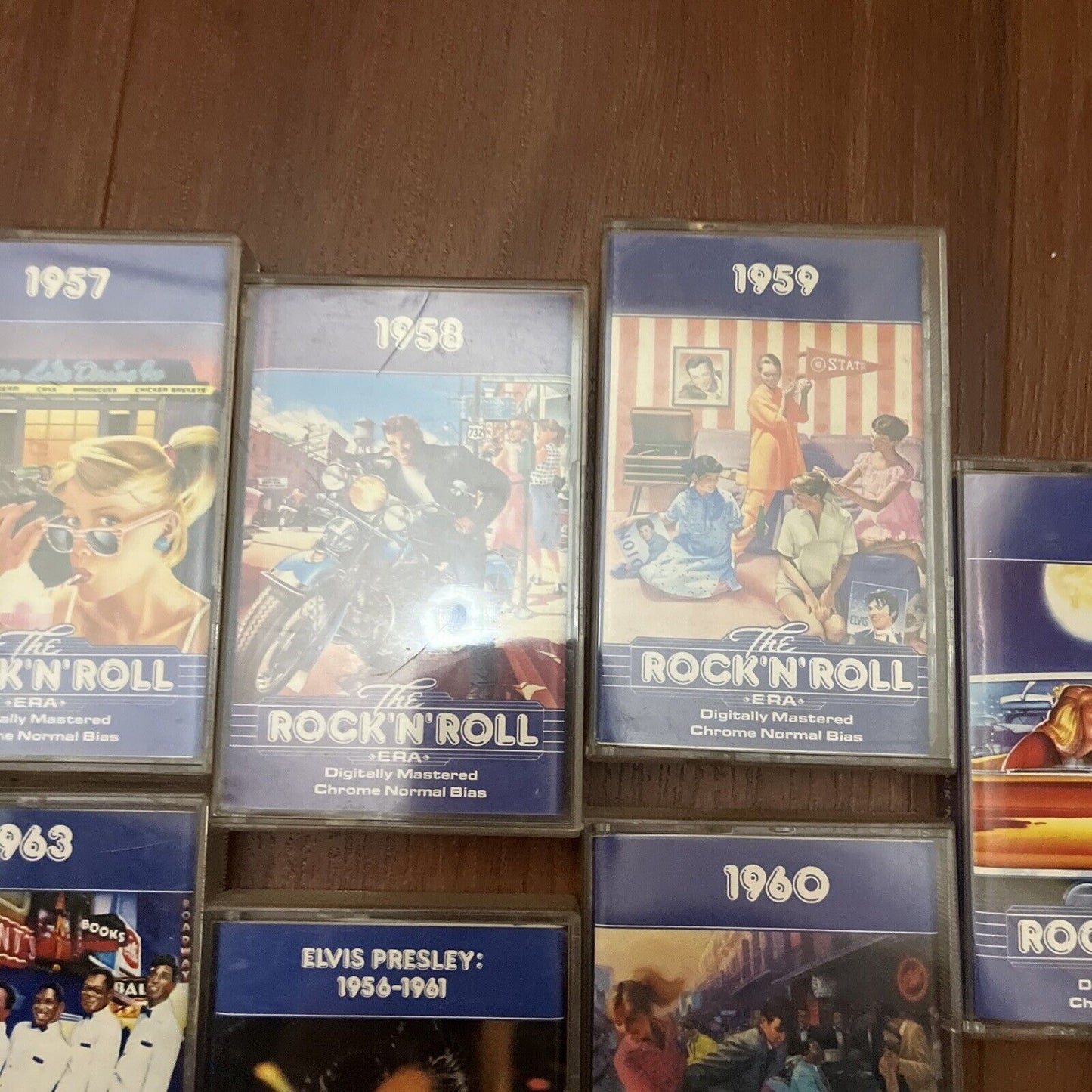 Time Life Music - The Rock 'n' Roll Era - Cassette Tape - 9-Tapes