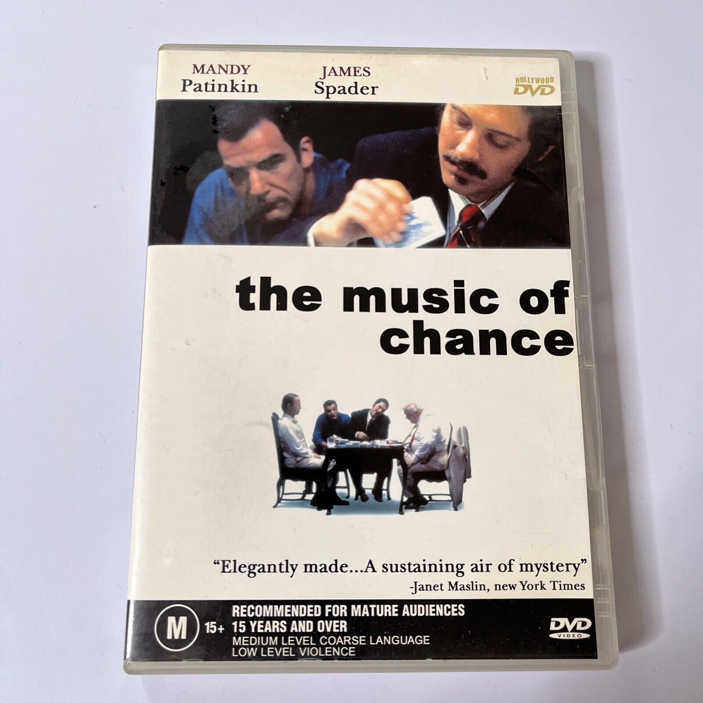 The Music Of Chance (DVD, 1993) James Spader, Mandy Patinkin Region 4