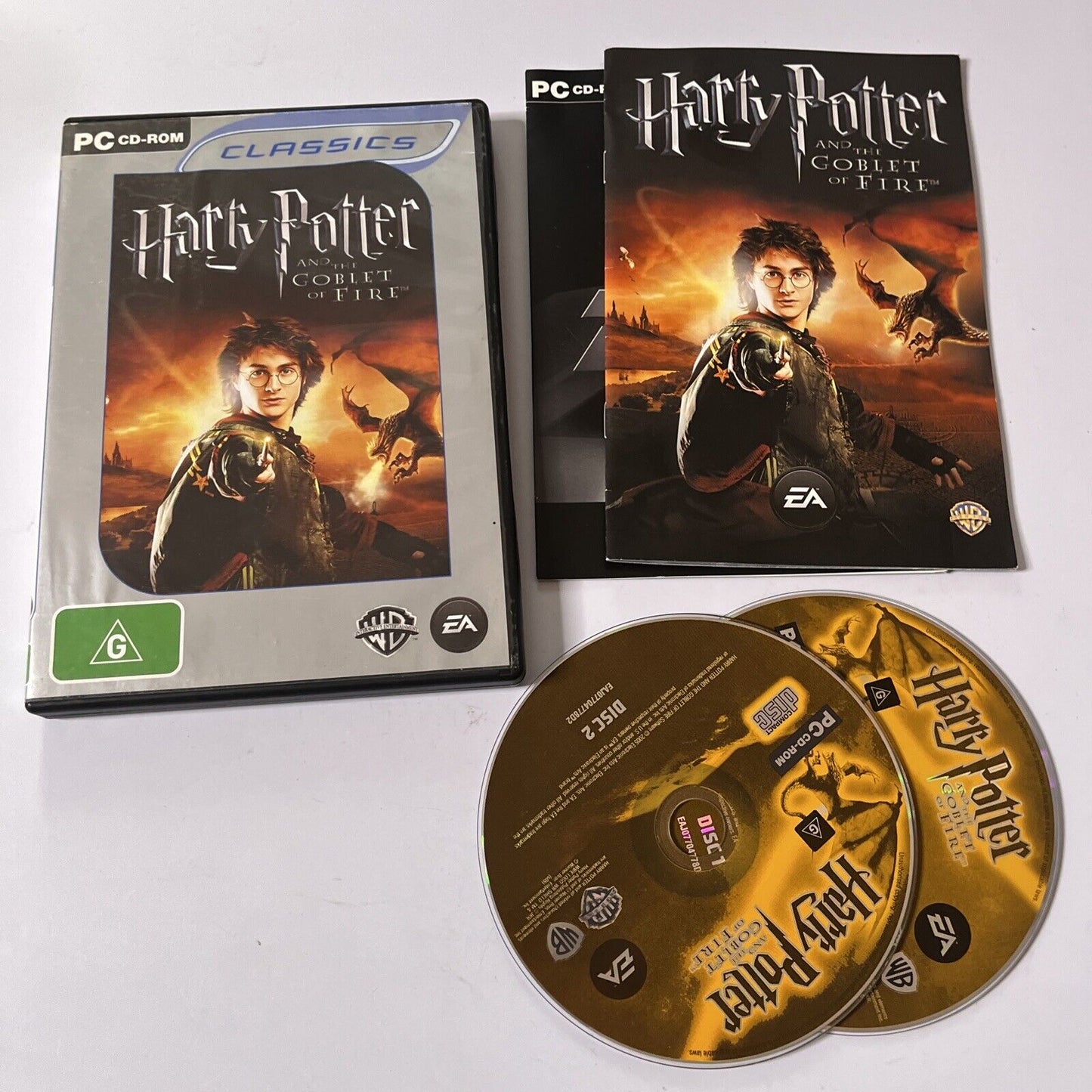 Harry Potter and the Goblet of Fire - PC CDROM Manual