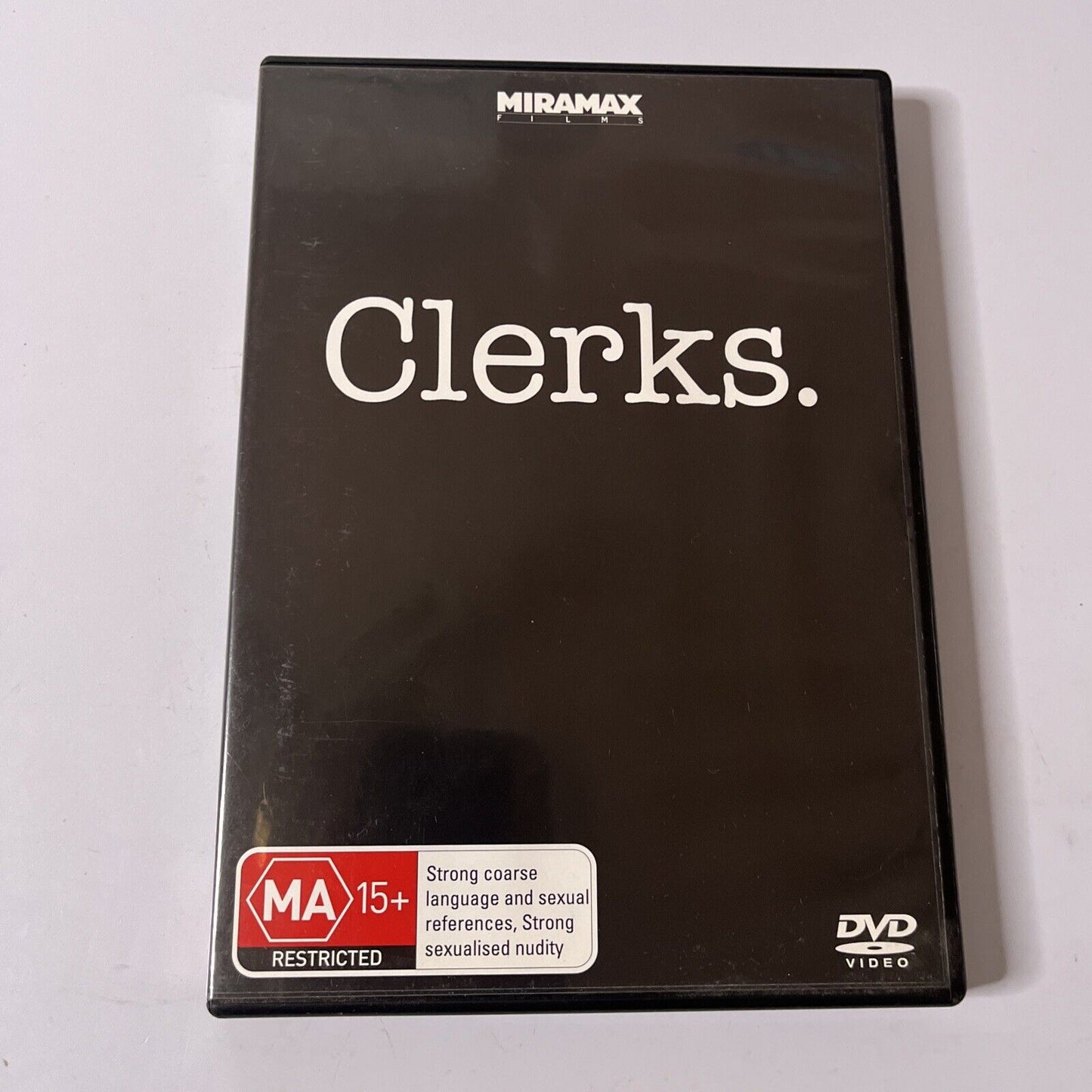 Clerks (DVD, 1994) Ernest O'donnell, Kevin Smith NEW Region 4