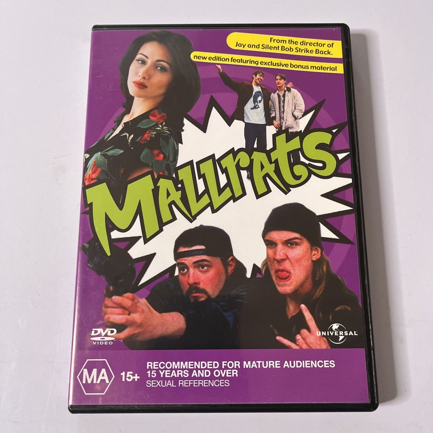 Mallrats - Special Edition (DVD, 1995) Jason Lee, Ben Affleck NEW Region 4 &2