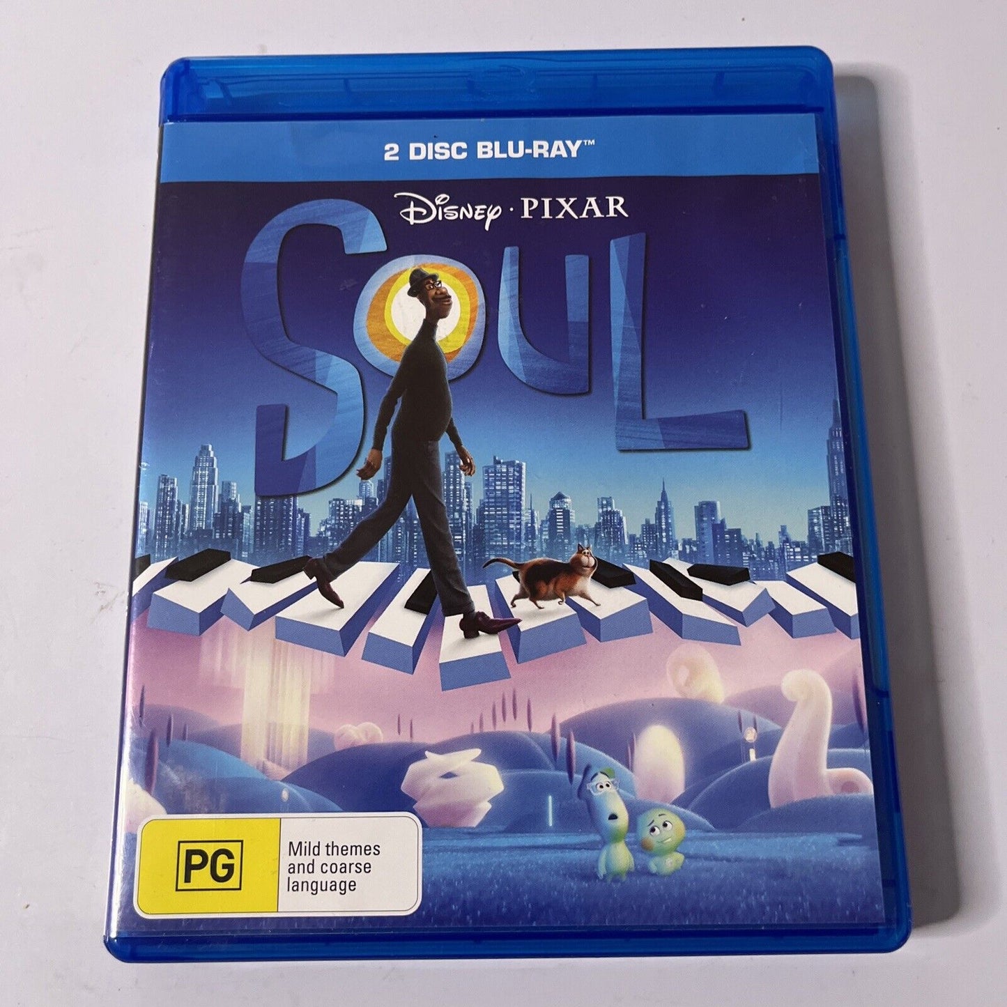 Soul (Blu-ray, 2020, 2-Disc) Jamie Foxx, Richard Ayoade All Regions