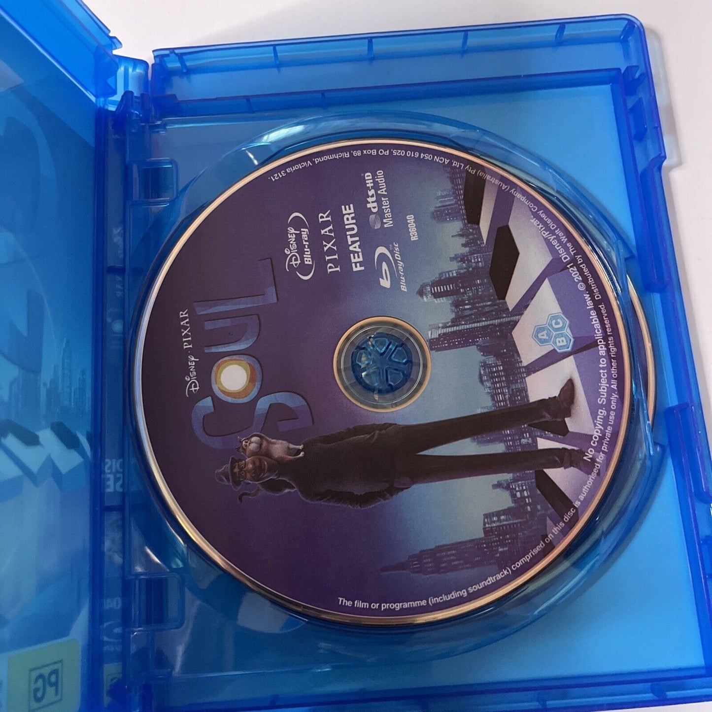 Soul (Blu-ray, 2020, 2-Disc) Jamie Foxx, Richard Ayoade All Regions