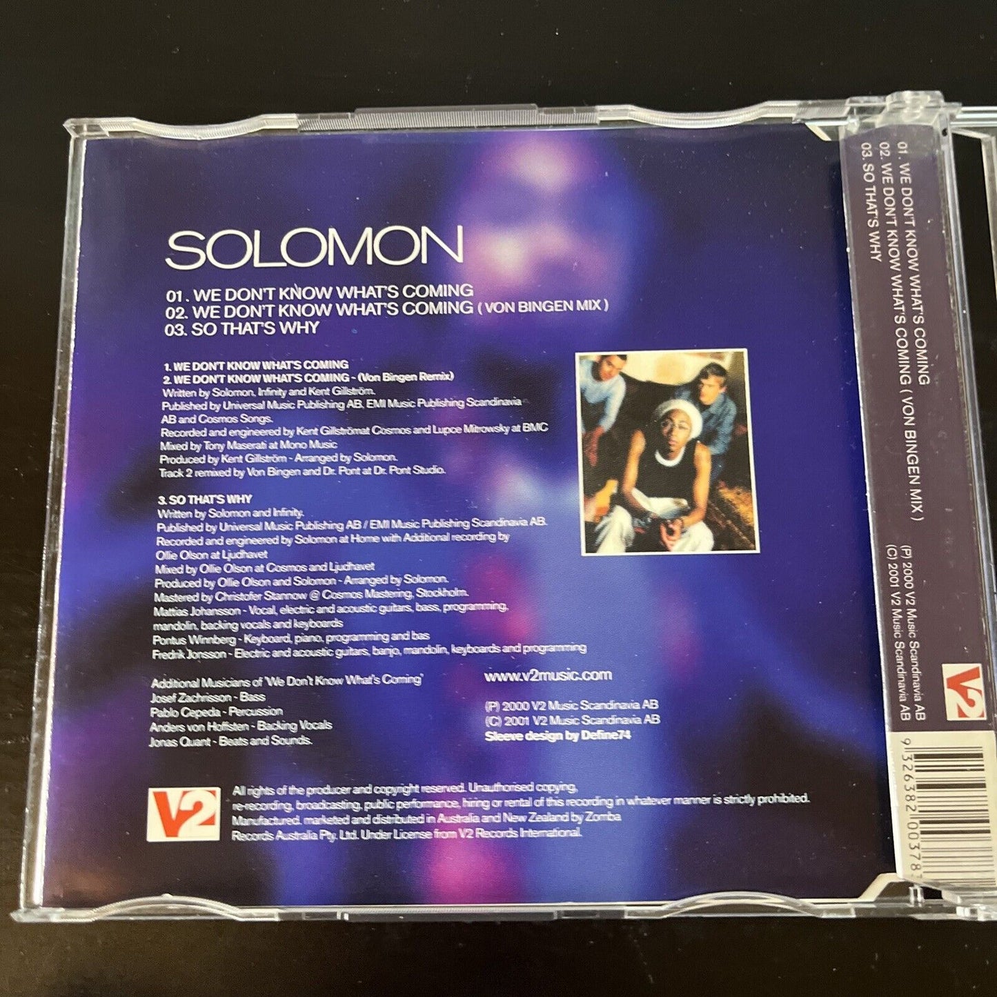 Solomon - We Don't Know What's Coming (CD, 2000)