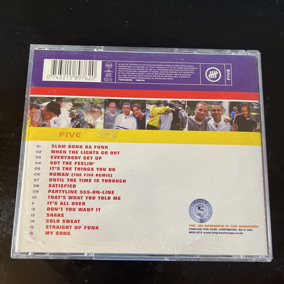 5ive: The Album by Five (CD, 1998) – Retro Unit