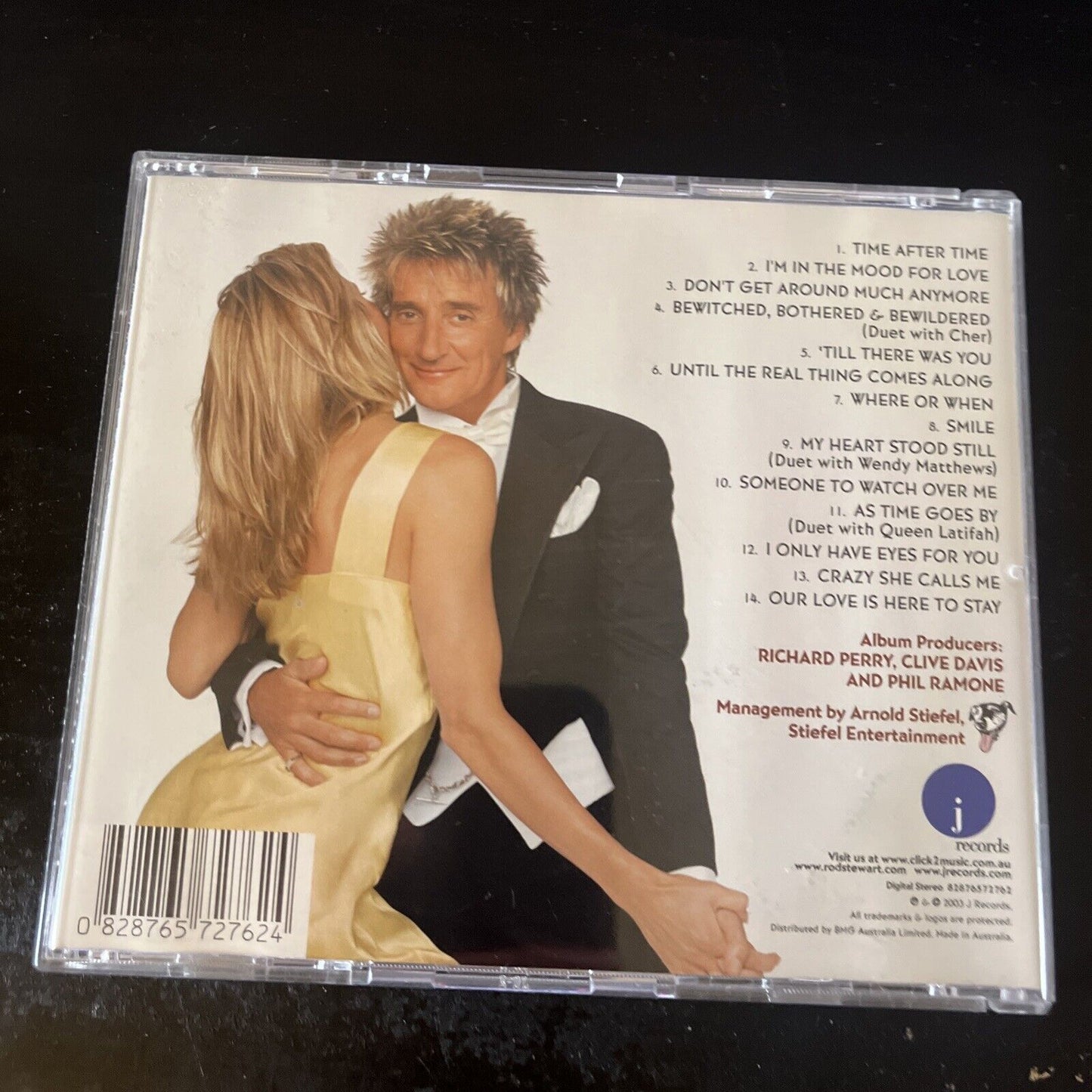 Rod Stewart  - As Time Goes By: The Great American Songbook Volume 2 (CD, 2003)