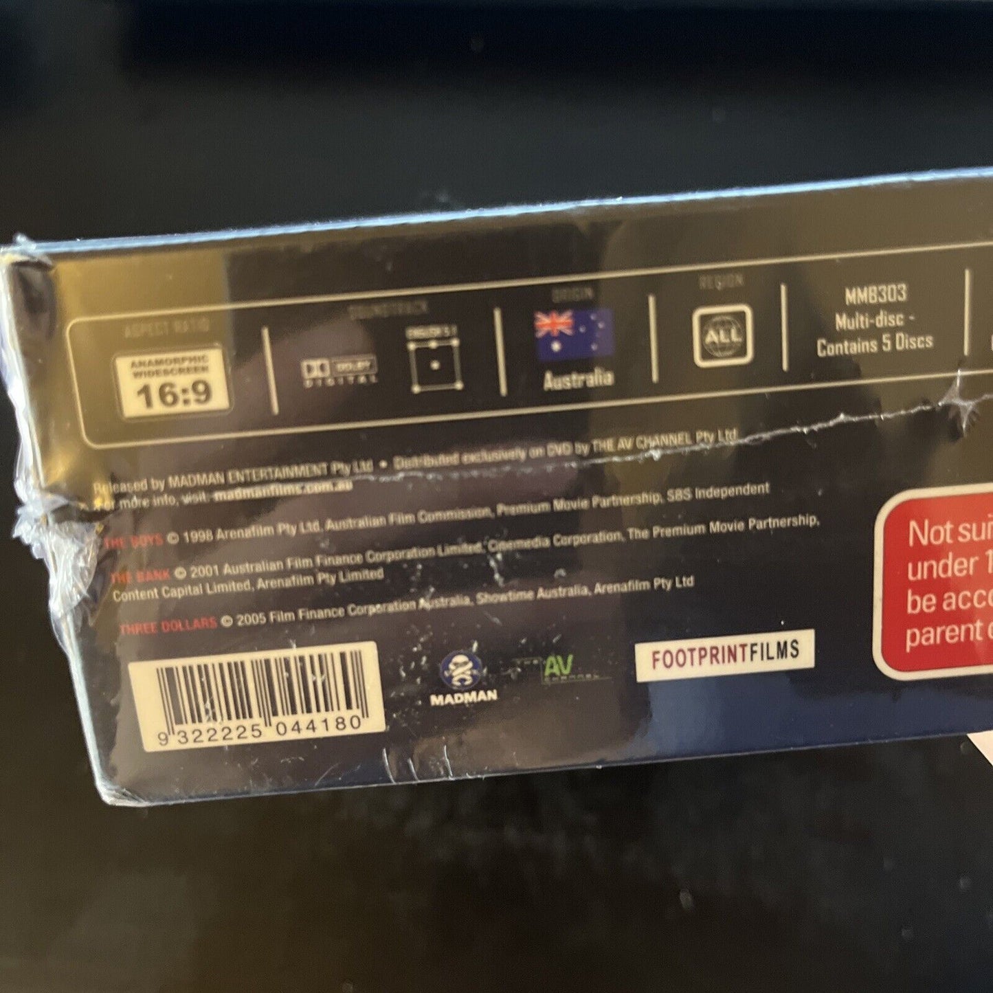 *New Sealed* The Boys / The Bank / Three Dollars (DVD, 1997) All Regions