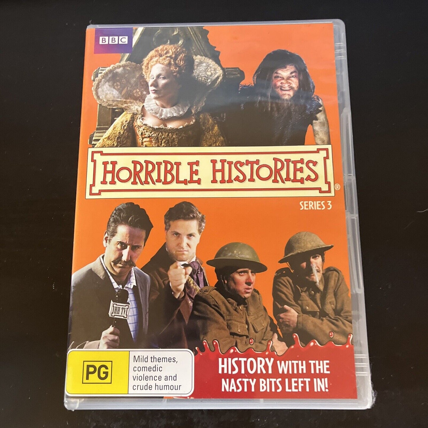 Horrible Histories : Complete Series 3 (DVD, 2012, 2-Disc) BBC NEW Region 4