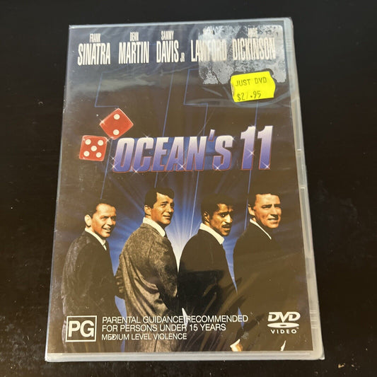 *New Sealed* Ocean's Eleven (DVD, 1960) Dean Martin, Frank Sinatra Region 4
