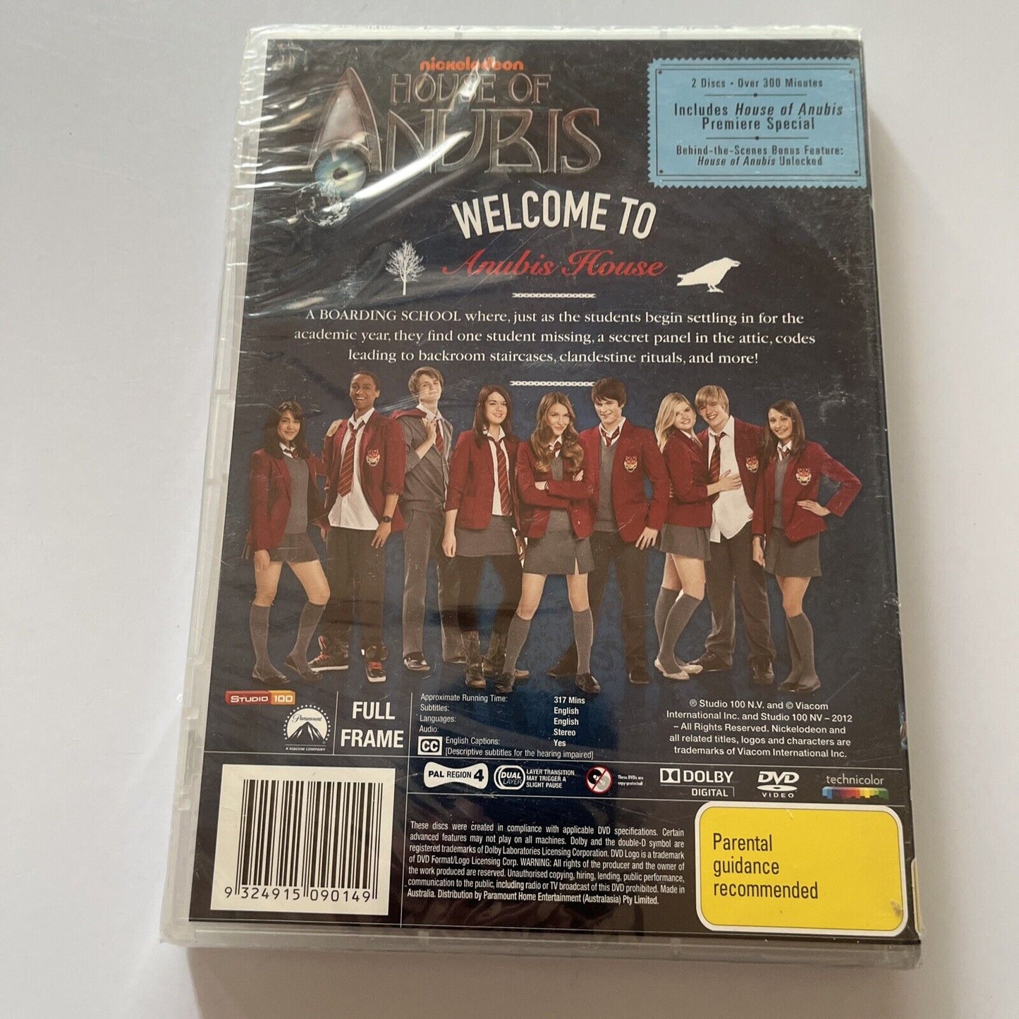 House Of Anubis - House Of Secrets : Season 1 : Vol 1 (DVD, 2011) NEW Region 4