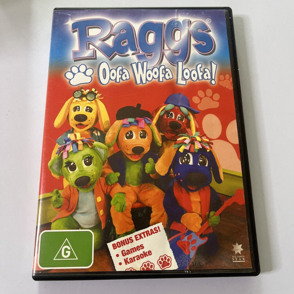 Moog Rws Dvd Raggs - Oofa Woofa Loofa! (DVD, 2006) Thomas Bromhead Region 4 – Retro Unit
