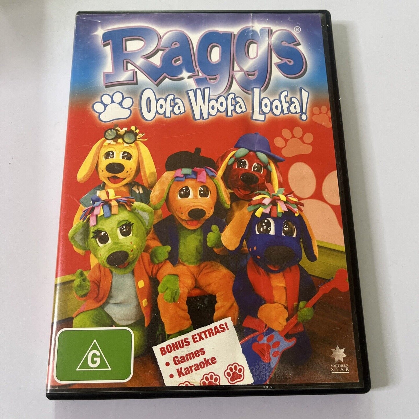 Raggs - Oofa Woofa Loofa! (DVD, 2006) Thomas Bromhead Region 4