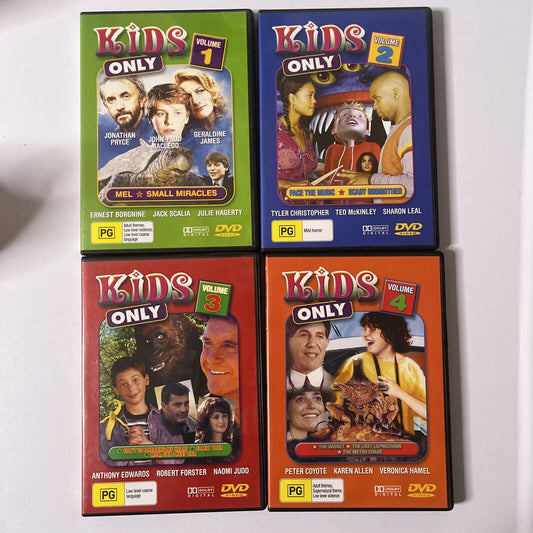 KIDS ONLY - DVD Boxed Set - Volume 1, 2, 3 and 4 (DVD) All Regions