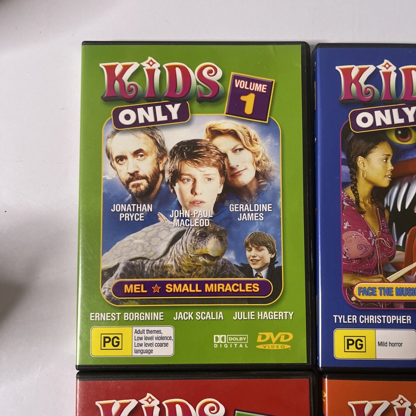 KIDS ONLY - DVD Boxed Set - Volume 1, 2, 3 and 4 (DVD) All Regions