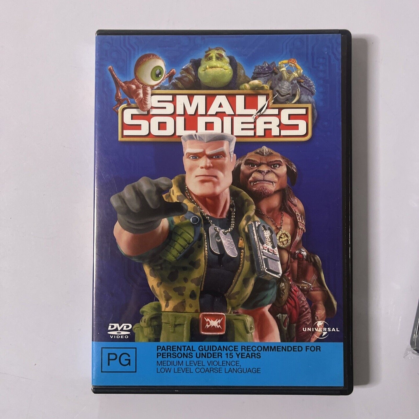 Small Soldiers (DVD, 1998) Kirsten Dunst, Denis Leary Region 4 – Retro Unit