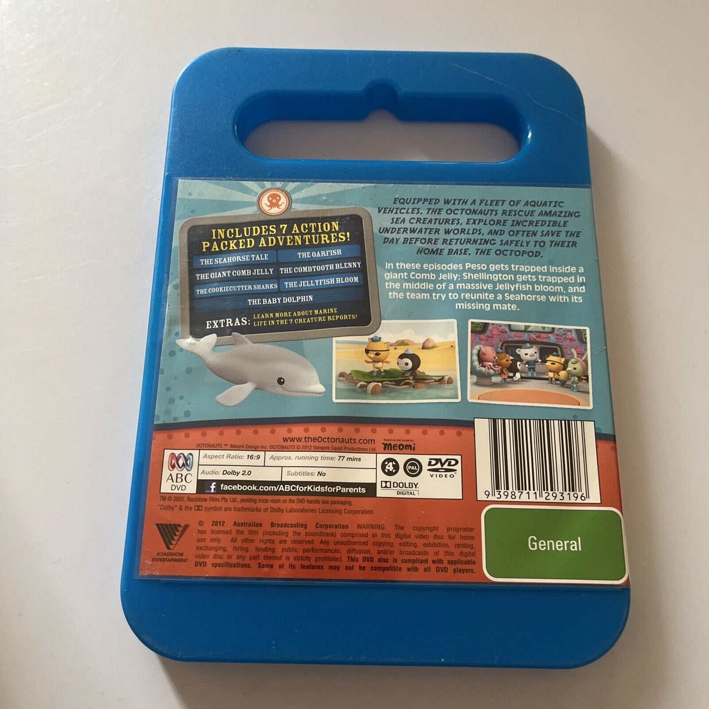Octonauts Jumpin Jellyfish DVD 2011 Region 4 Retro Unit octonauts-jumpin-jellyfish-dvd-2011-region-4-retro-unit