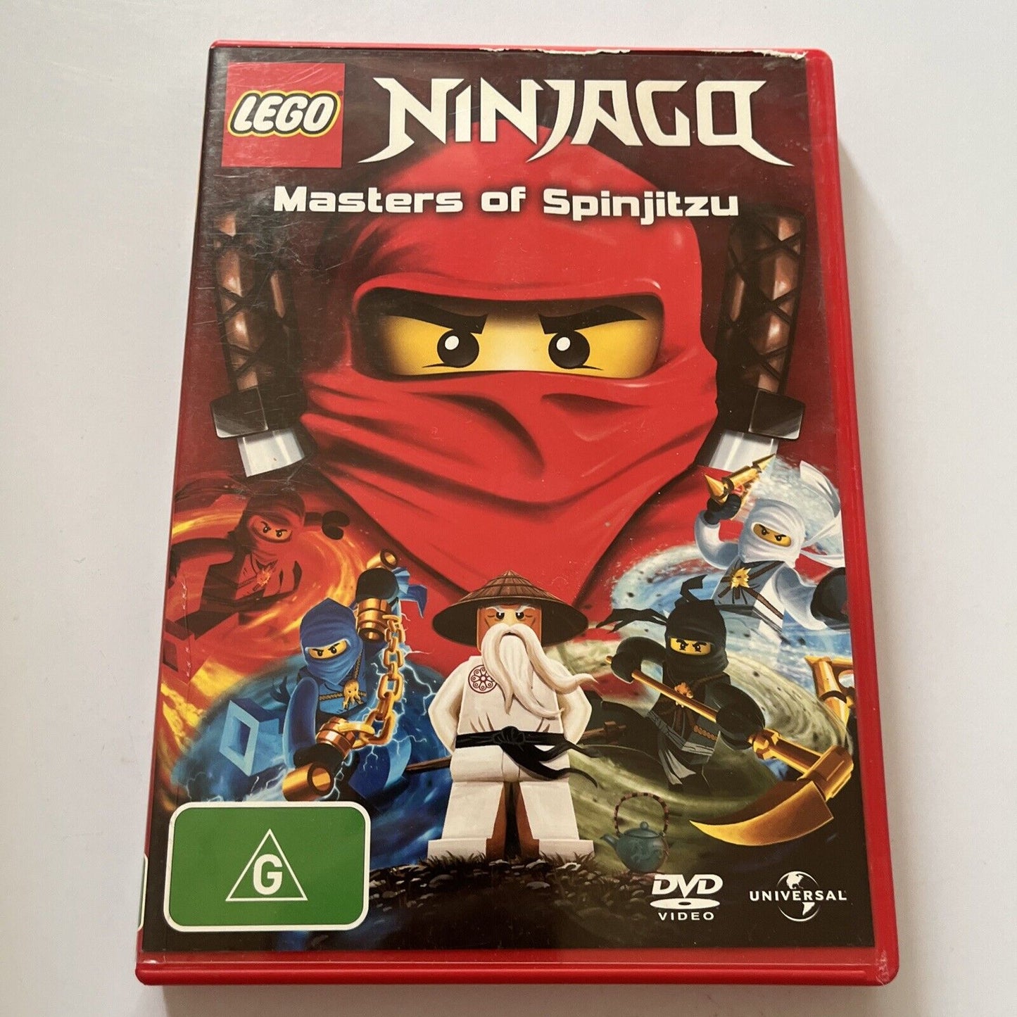 LEGO Ninjago - Masters of Spinjitzu (DVD, 2011) Region 4 &2