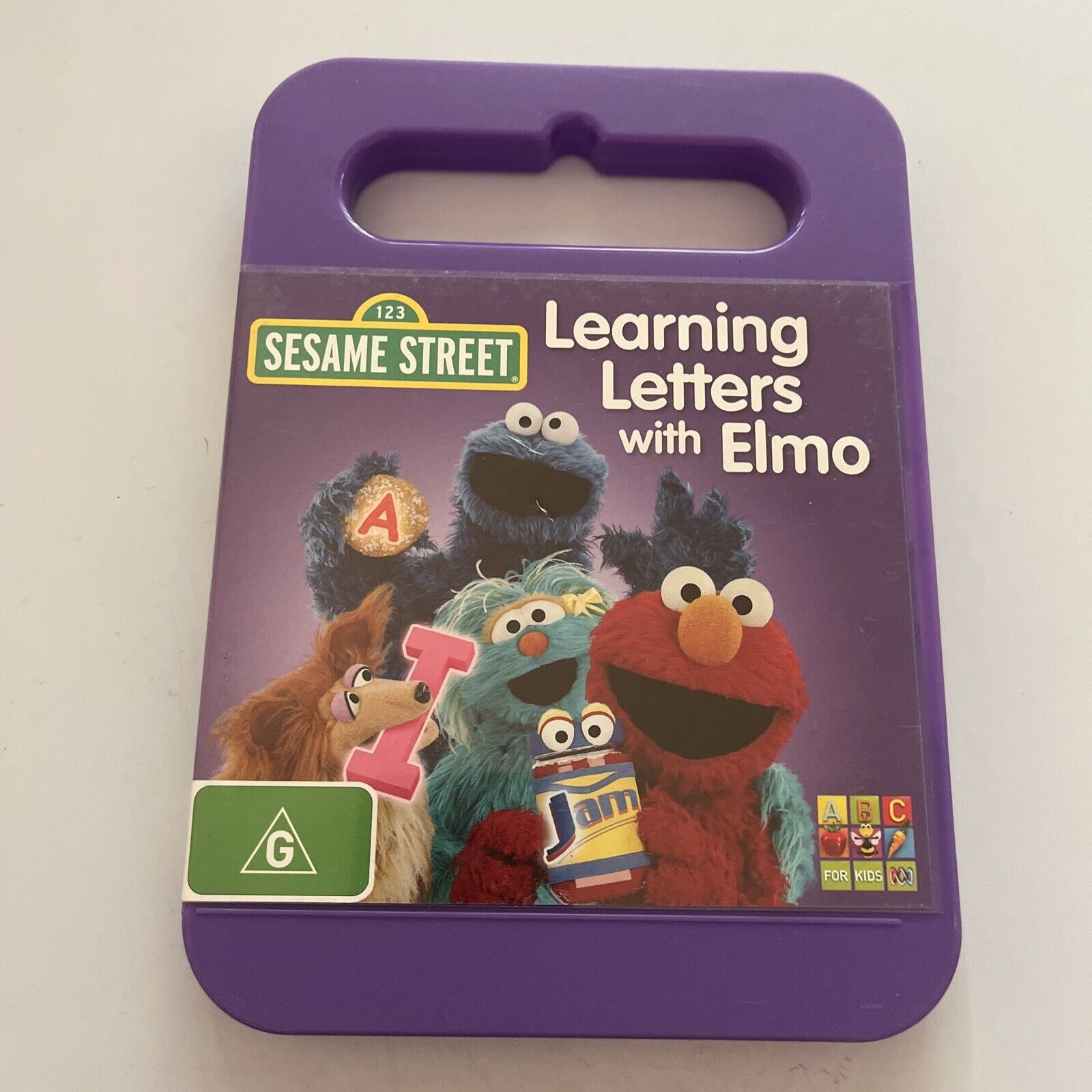 Sesame Street Learning Letters With Elmo Dvd 2011 Region 4 Retro Unit 